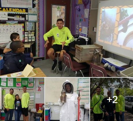 Bee Boyz at Oakridge Elementary in Hollywood, FL